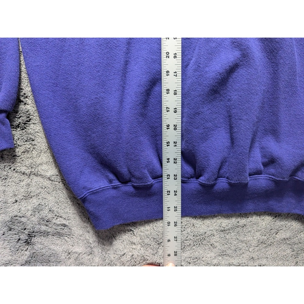 Vintage Disney Designs Long Sleeve Sweater Shirt Women Sz XL Purple Made In USA - Picture 6 of 11